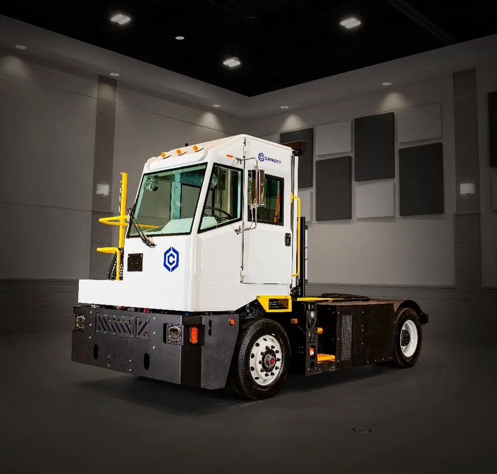 Capacity Launches Zero Emissions Hydrogen Fuel Cell Electric terminal truck - H2 terminal truck