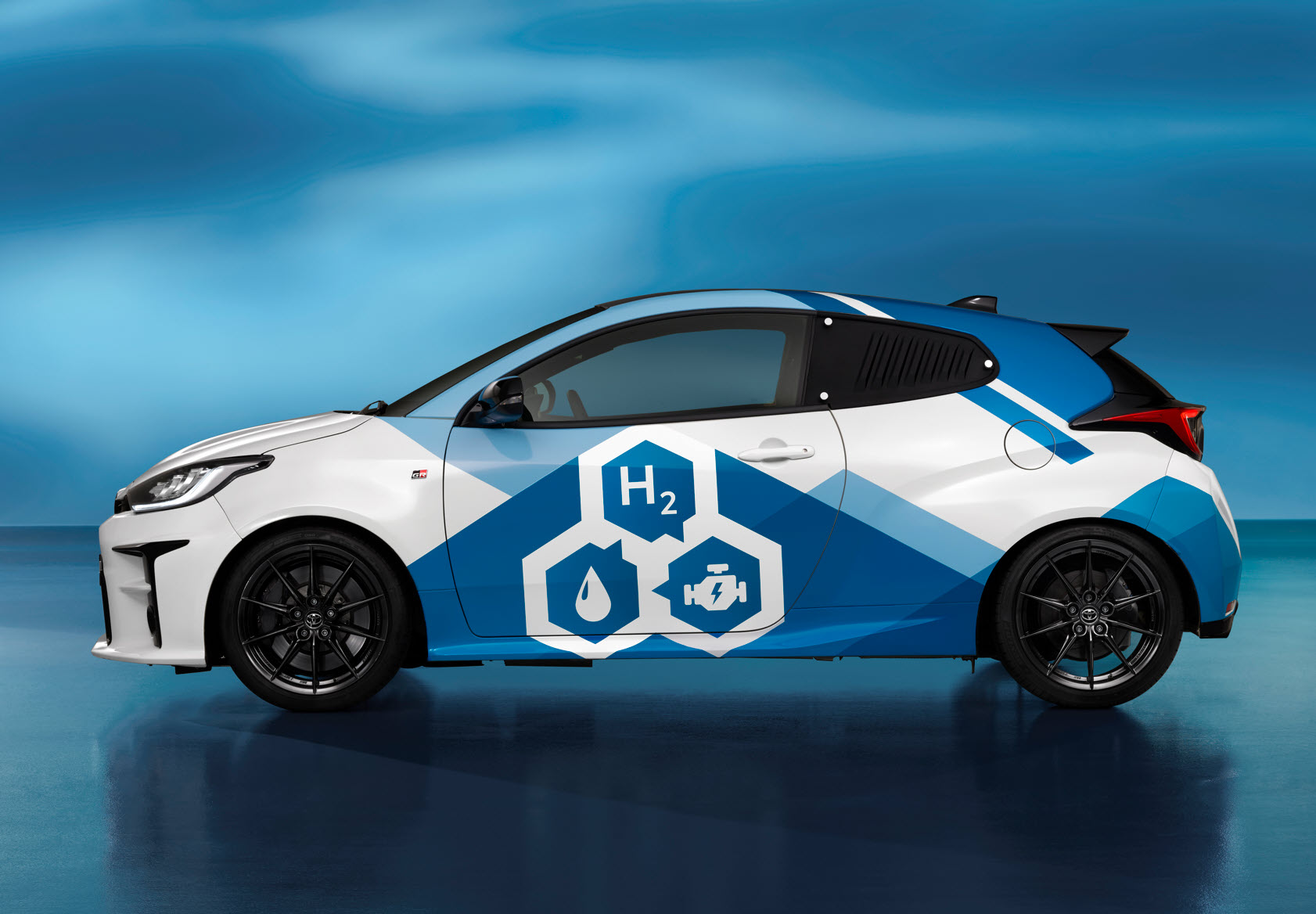 Toyota GR Yaris H2 hydrogen car
