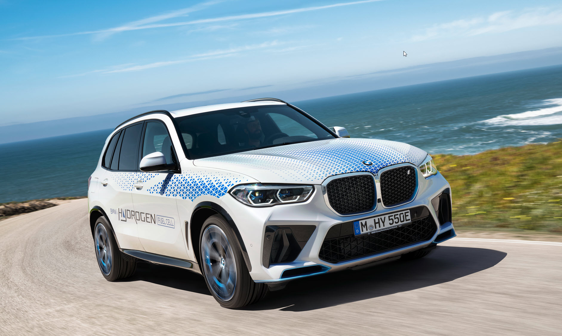 bmw hydrogen car BMW iX5 Hydrogen fuel cell