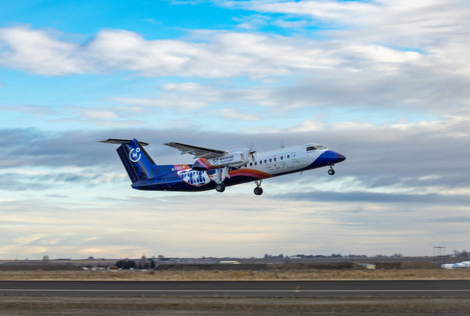 Plug Power and Universal Hydrogen Flight Test of Hydrogen Airplane