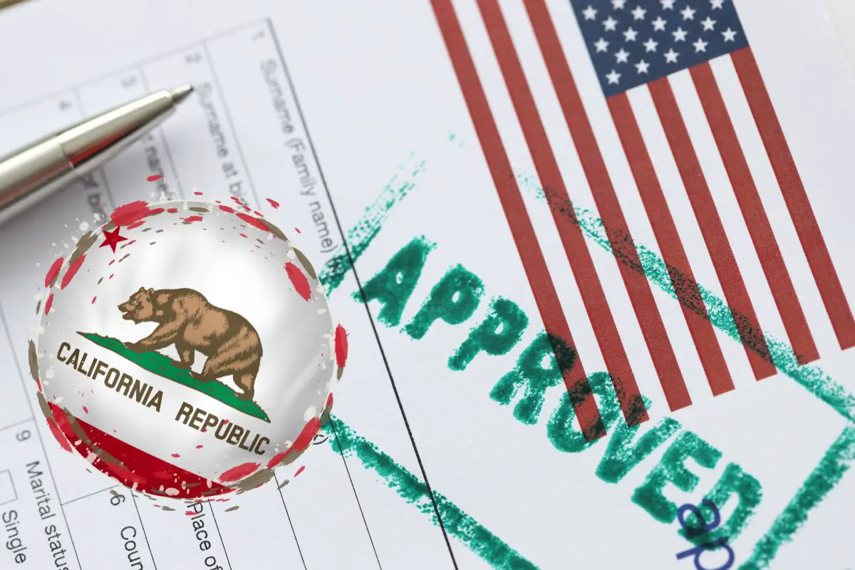 Fuel cell electric powertrain - Approval - US and California flags