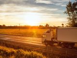 Hydrogen Fuel - Image of Truck travelling through rural New Zealand