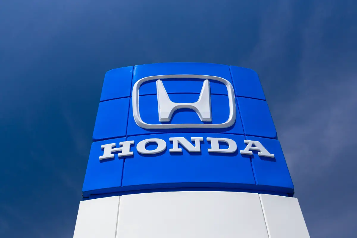 Hydrogen fuel cell semi - Honda Sign