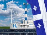 Green hydrogen production - Quebec Flag
