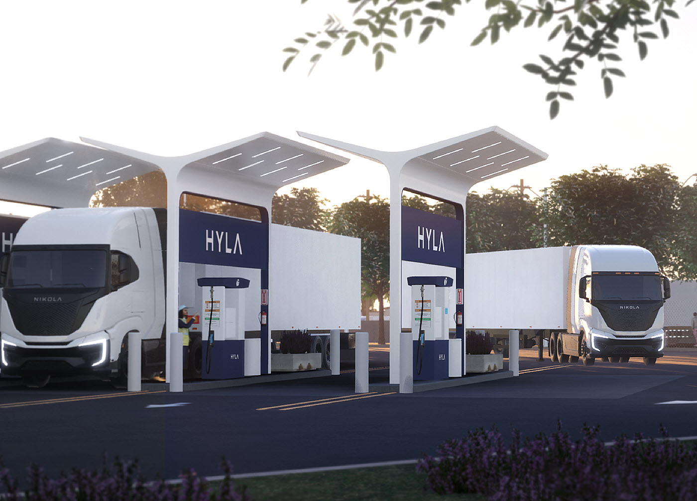 HYLA Nikola Hydrogen Refueling Stations