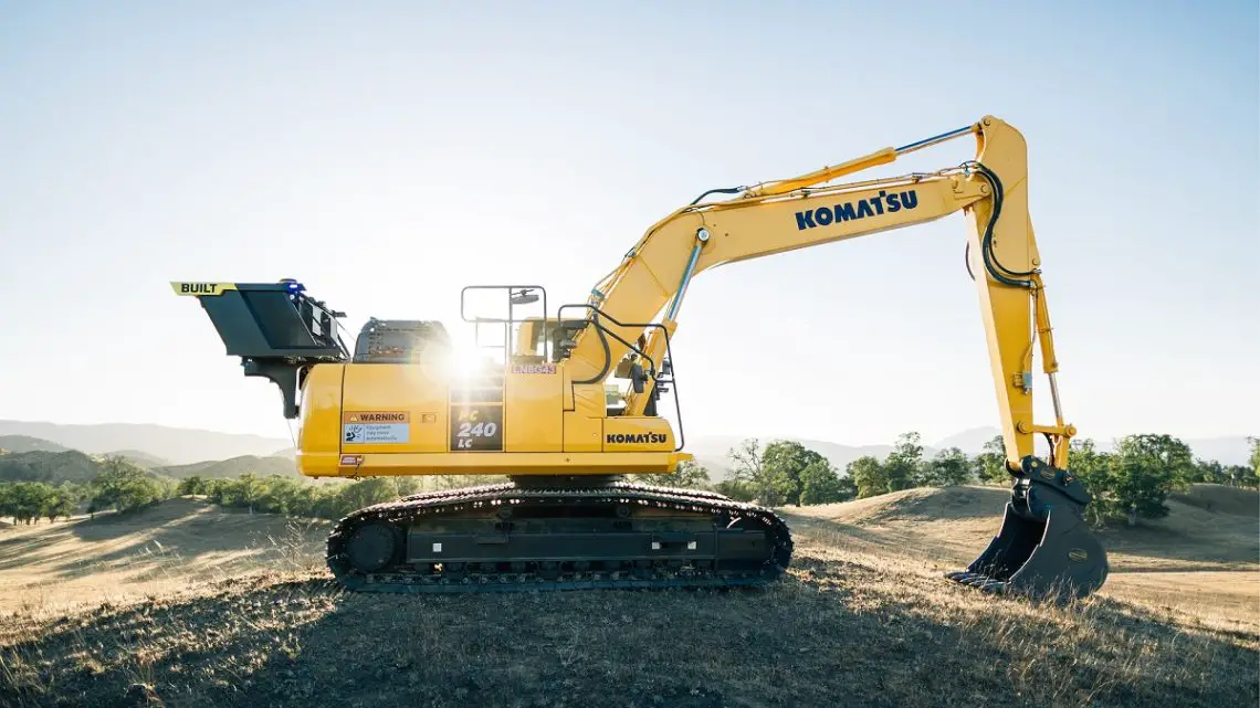 Komatsu uses Toyota systems to develop a hydrogen excavator