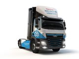 Hydrogen fuel cell trucks - Toyota Hydrogen Fuel Cell Truck Demo - Image belongs to Toyota Europe