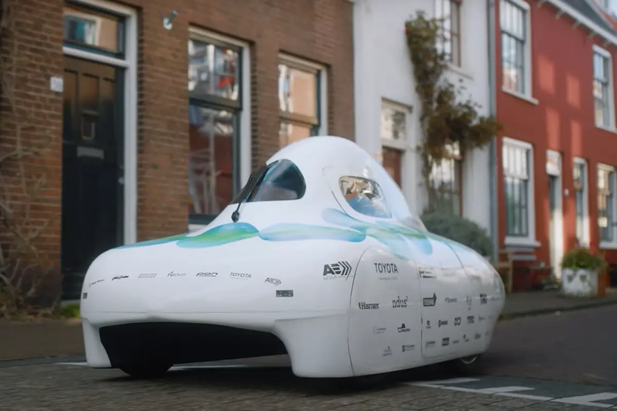 Image 2 - Hydrogen Car - A Morning With The Eco-Runner XIII - Eco Runner Team Delft YouTube