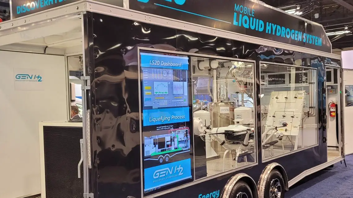Liquid hydrogen featured by GenH2 at ACT Expo