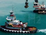 Hydrogen fuel cell - Image of a regular Tugboat