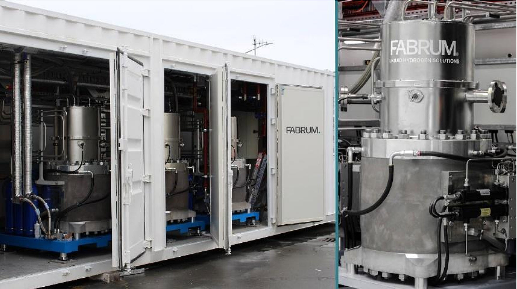 Fabrum’s sub-half-tonne hydrogen liquefier and hydrogen refuelling station news