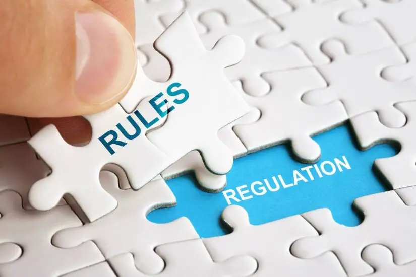Hydrogen fuel rules and regulations - puzzle pieces