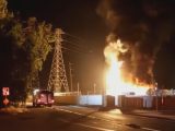 Screenshot 2 - Fire engulfs Golden Empire Transit hydrogen bus and fueling station - KBFX - Eyewitness News - BakersfieldNow YouTube