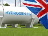 Fuel cell technology - Hydrogen Storage and UK Flag