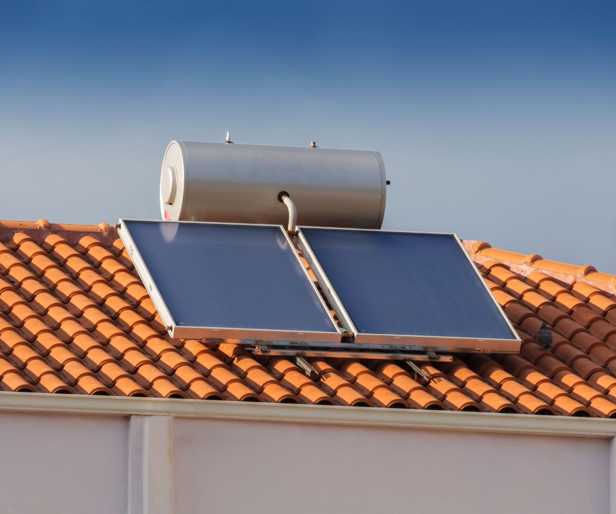 cost of living and solar water heater