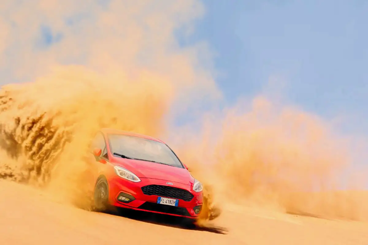 Hydrogen racing - Desert car racing
