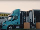 Hyzon's First Commercial Run With Its Liquid Hydrogen Fuel Cell Electric Vehicle - Screenshot 1 - Hyzon Motors YouTube