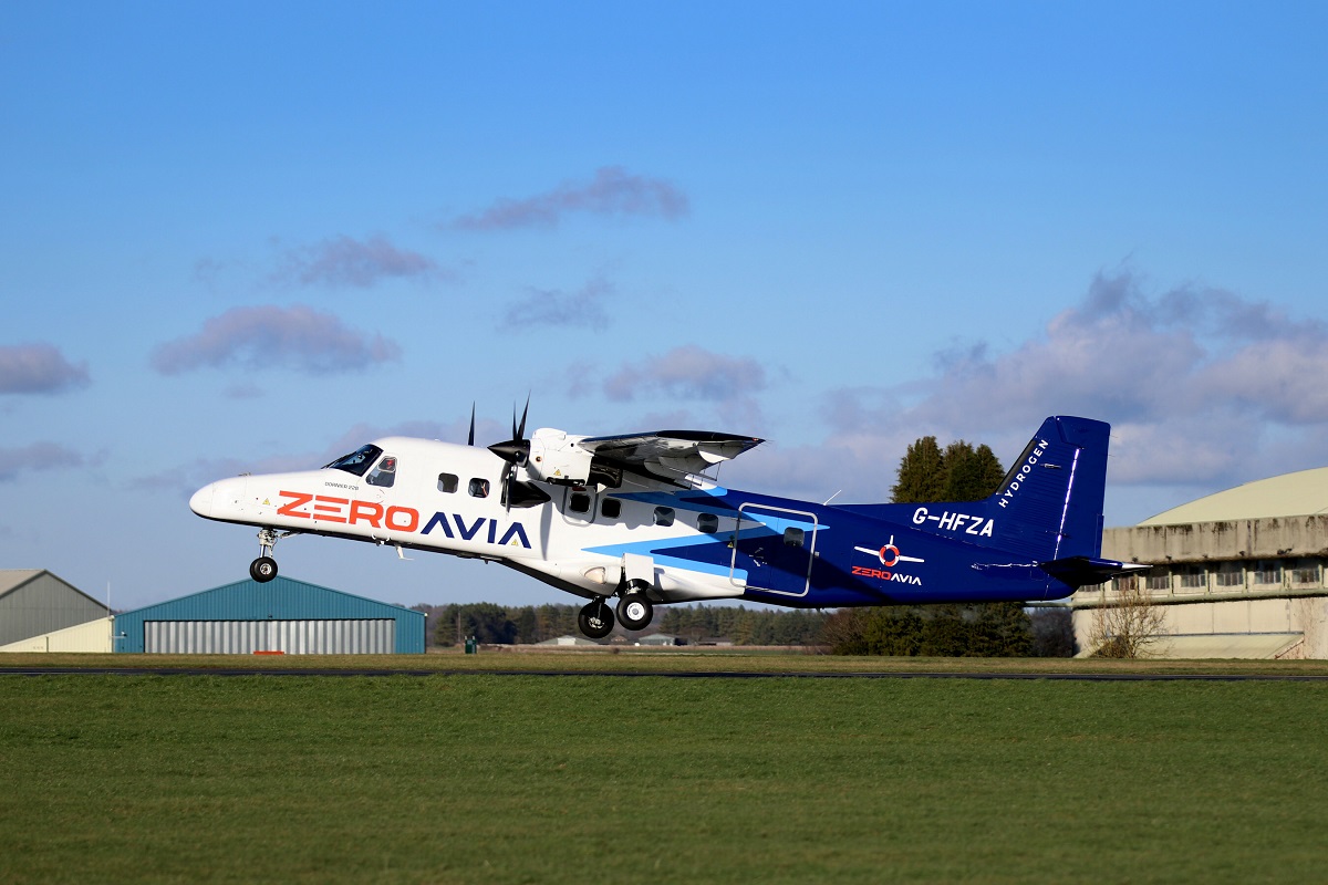 Hydrogen aviation - ZeroAvia Hydrogen-electric aircraft