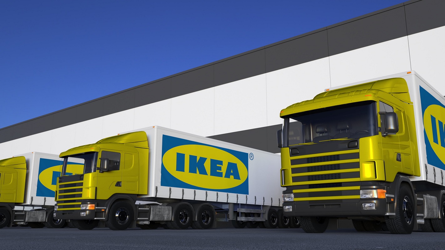 Hydrogen fuel cell - Concept Image of IKEA delivery trucks