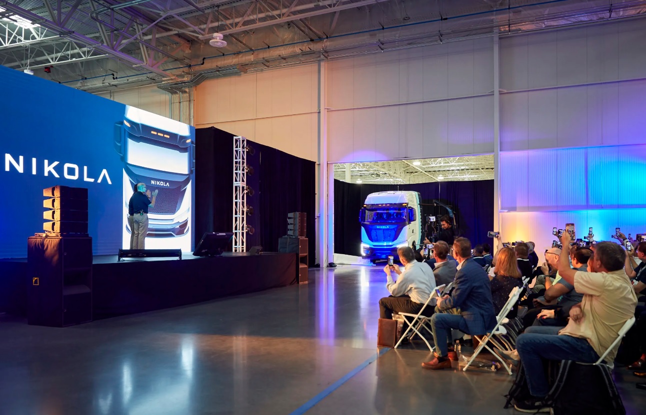 Nikola Celebrates the Commercial Launch of Hydrogen Fuel Cell Electric Truck in Coolidge, Arizona - Source - Nikola