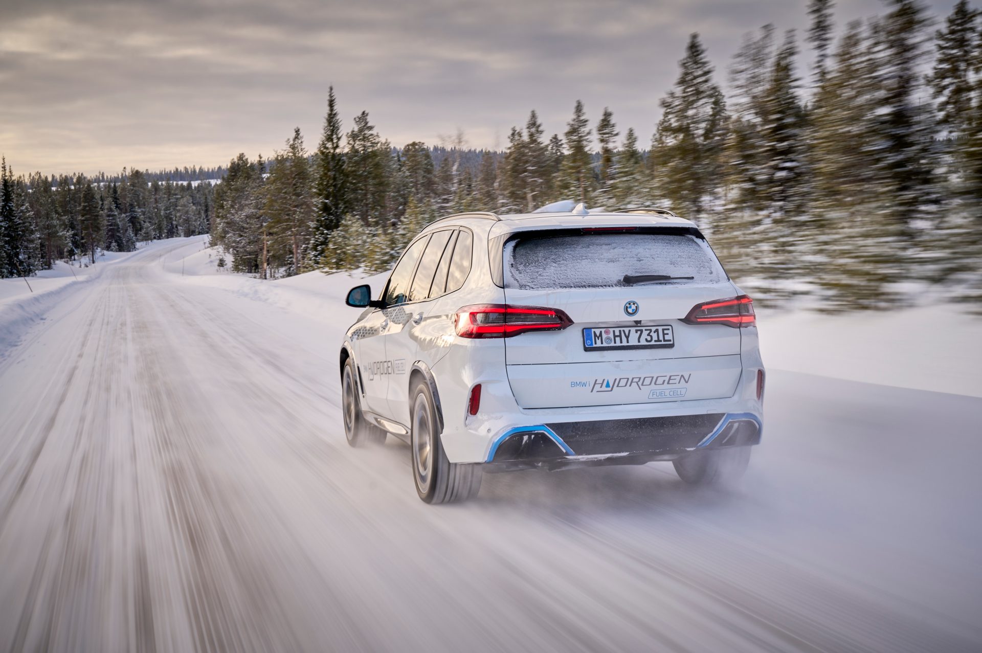 hydrogen bmw ix5 performance in extreme weather