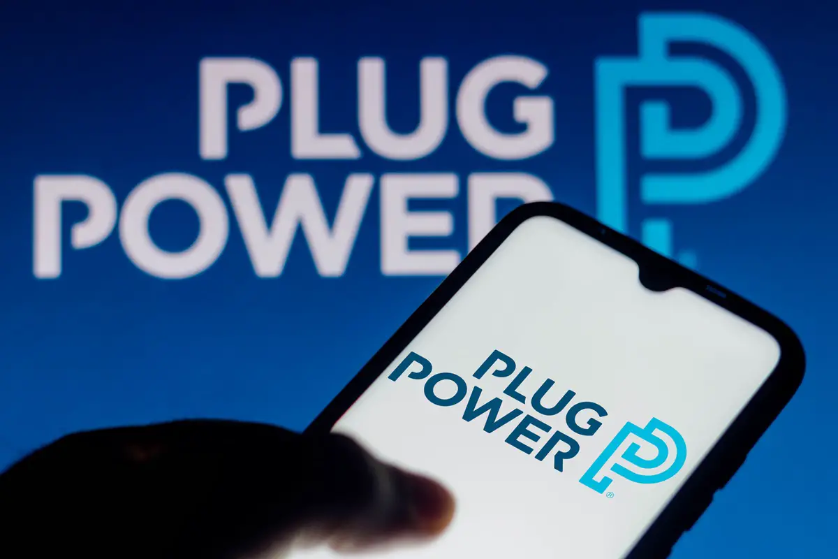 Hydrogen fuel cell - Plug Power logo