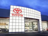 Hydrogen ICE - Image of Front of Toyota Dealership