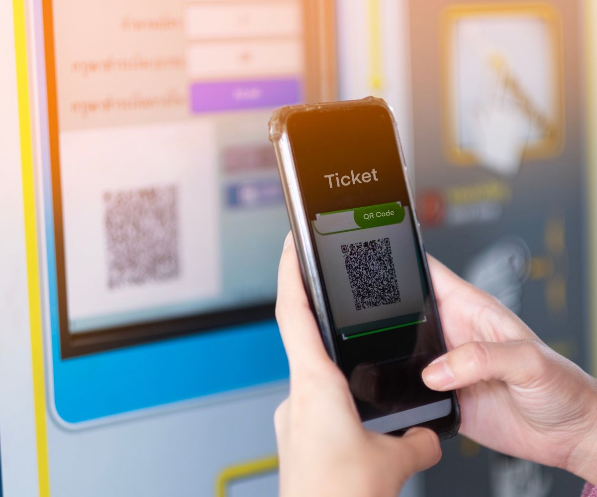 Transportation in Luxembourg qr code ticket