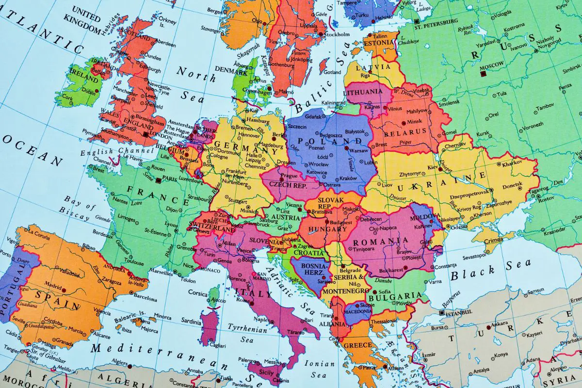 Green hydrogen - Europe Map