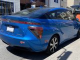 Hydrogen cars - Blue Toyota Mirai in 2017 in the US