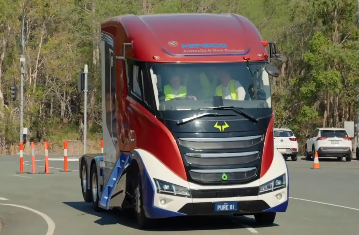 Hydrogen fuel truck - Sales Video - Pure Hydrogen’s Prime Mover - The Taurus - 1 - Pure Hydrogen Vimeo
