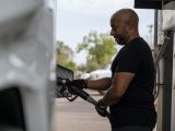 Hydrogen refueling station - refueling of Nikola H2 Truck - PNMC5146 - Image Source - Nikola