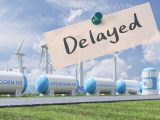 Wind powered Green hydrogen project delayed