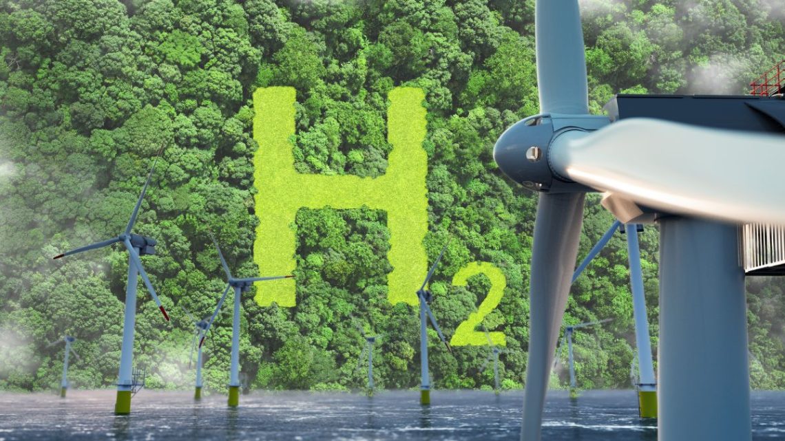 Offshore wind energy to be stored on massive green hydrogen fuel islands