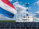 Green hydrogen plant - the Netherlands Flag