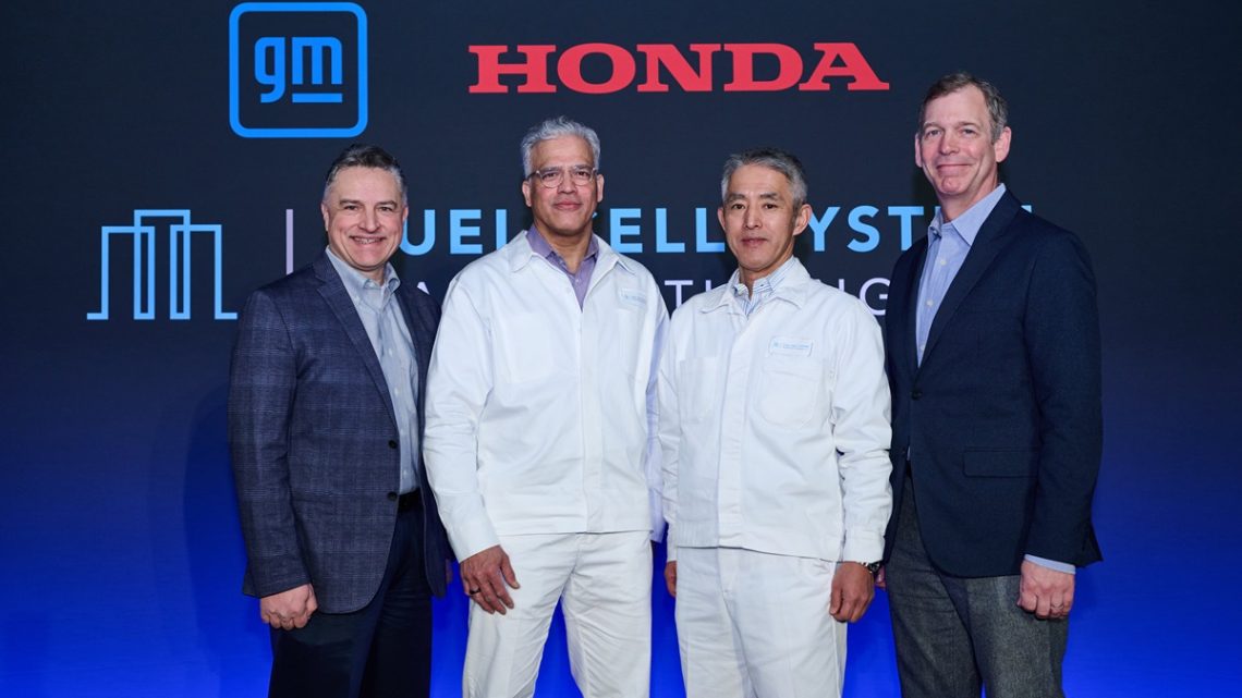 Commercial production kicks off at GM-Honda hydrogen fuel cell facility