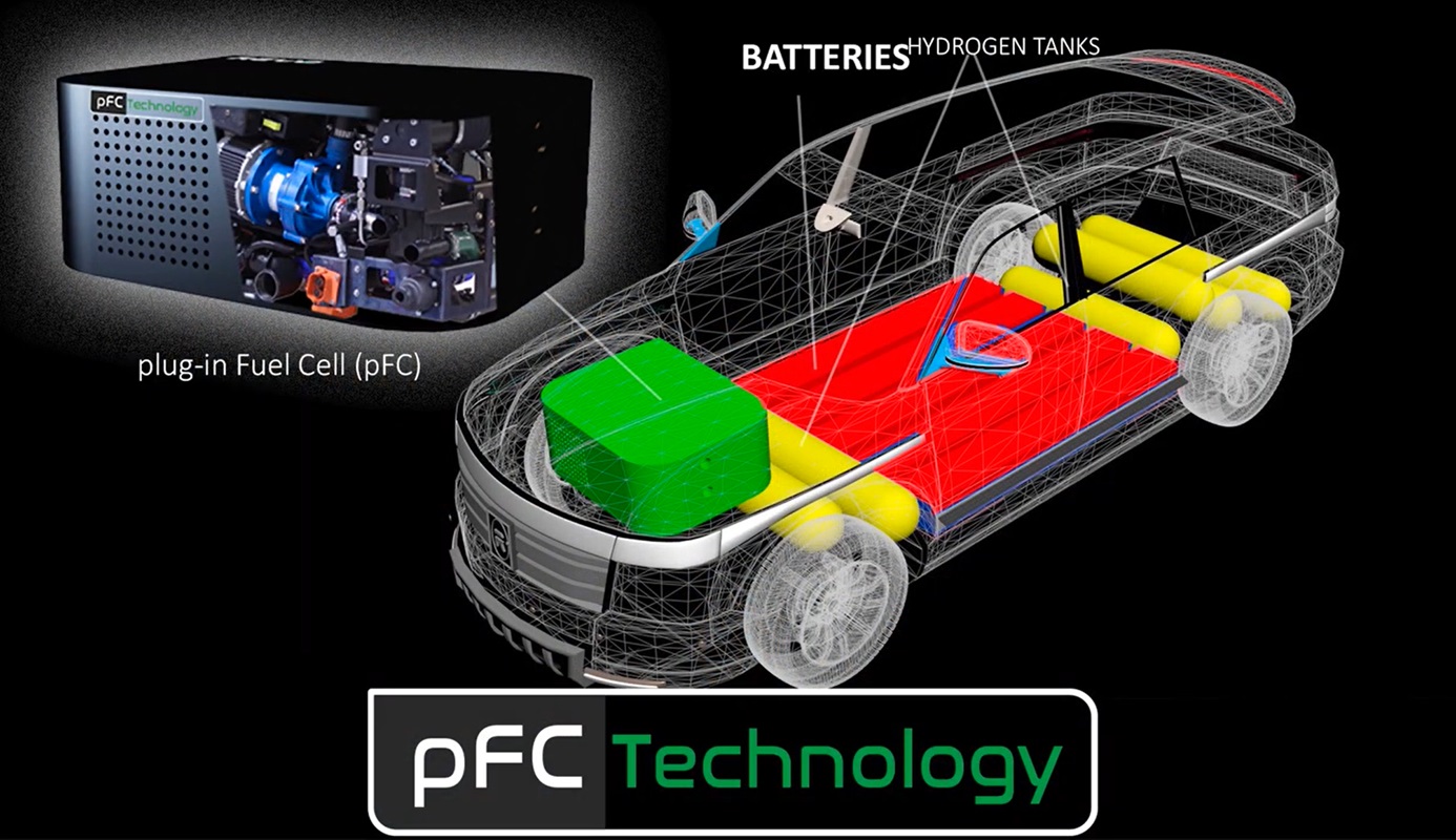 Hydrogen SUV - REVO ZERO pFC Technology - Image Source - Revo Zero YouTube Video