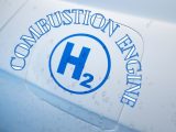 Hydrogen combustion Engine - H2 on side of car