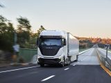 Nikola Fuel Cell Truck on road - 20230721 NIKOLA FCEV BAY AREA -FORESTHILL - 8532 - Image Source - Nikola