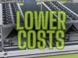 lower costs for air conditioning