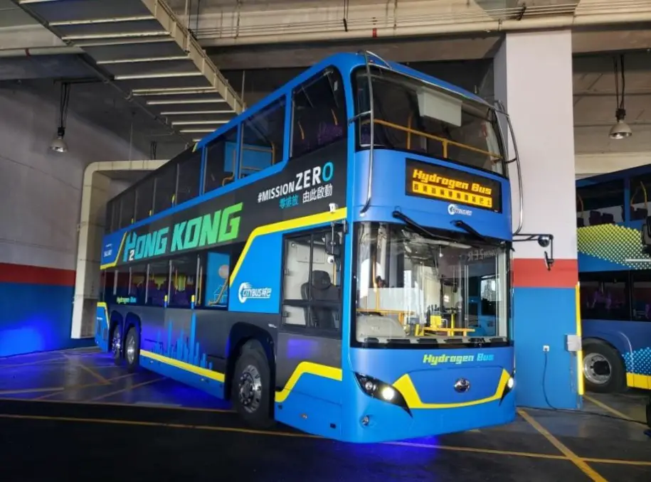 Citybus Double-Decker Hydrogen Bus - Image Source - Citybus