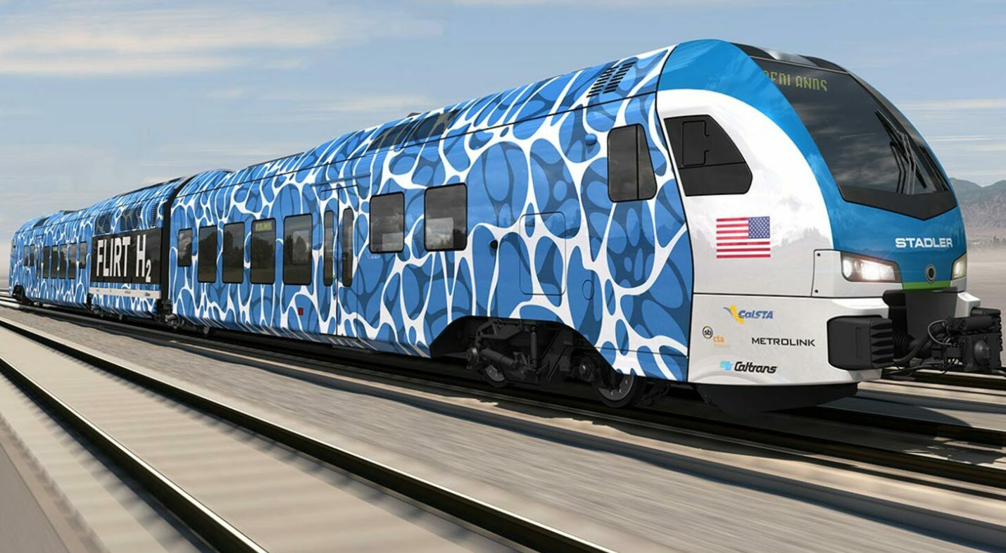 Flirt h2 train hydrogen trains