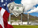 Geothermal Energy - US Flag - Money