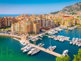 Hydrogen Pontoon - Image of Monaco and yachts
