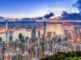 Hydrogen bus - Image of Hong Kong Cityscape