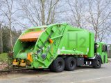 Hydrogen garbage trucks - Concept image of H2 vehicle