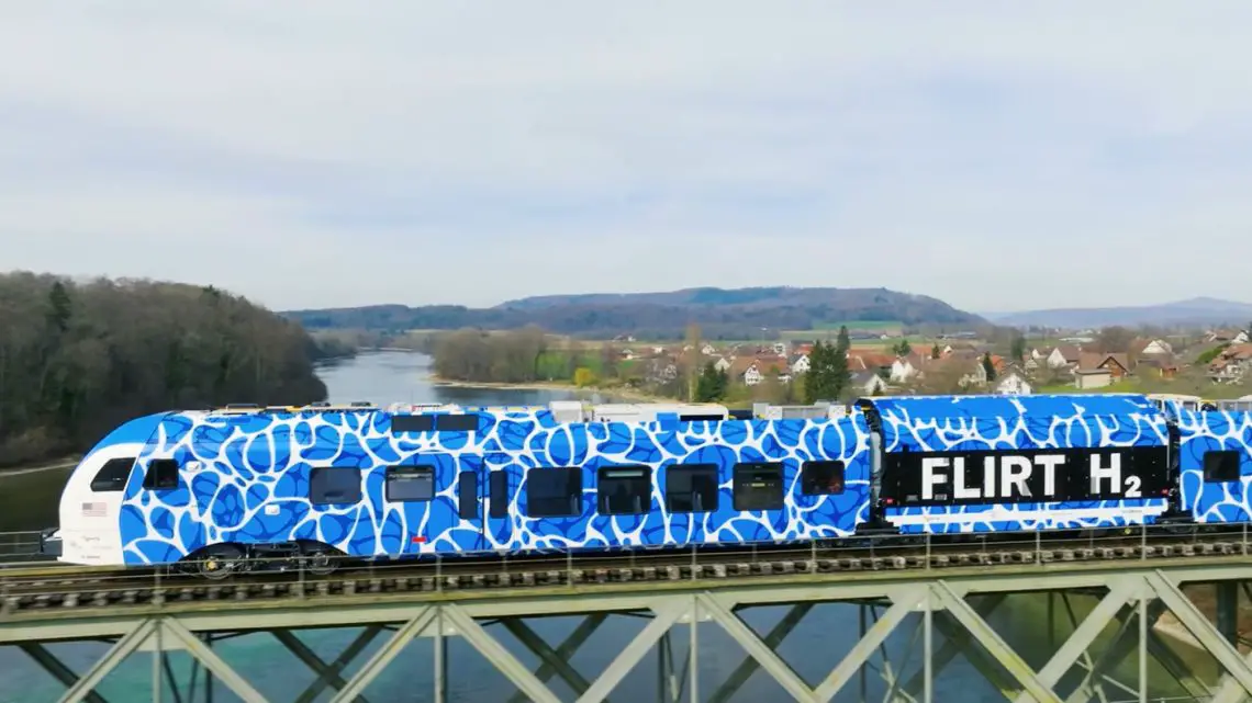 Stadler’s Hydrogen Train FLIRT H2 Achieves a New Guinness World Records Title