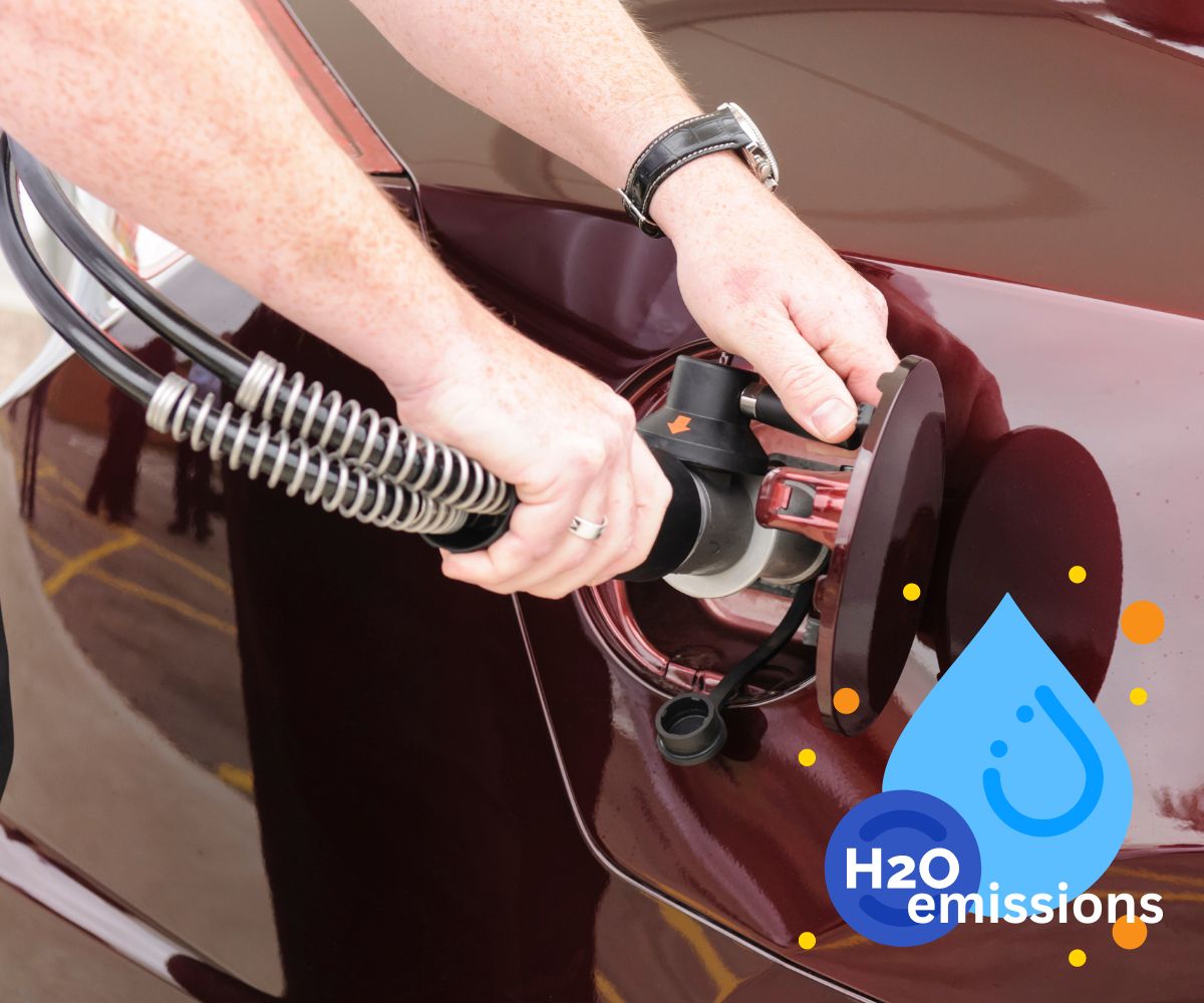 hydrogen fuel cars and water emissions only