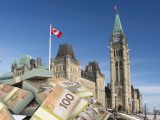 Green H2 - Canada parliament building and CA currency