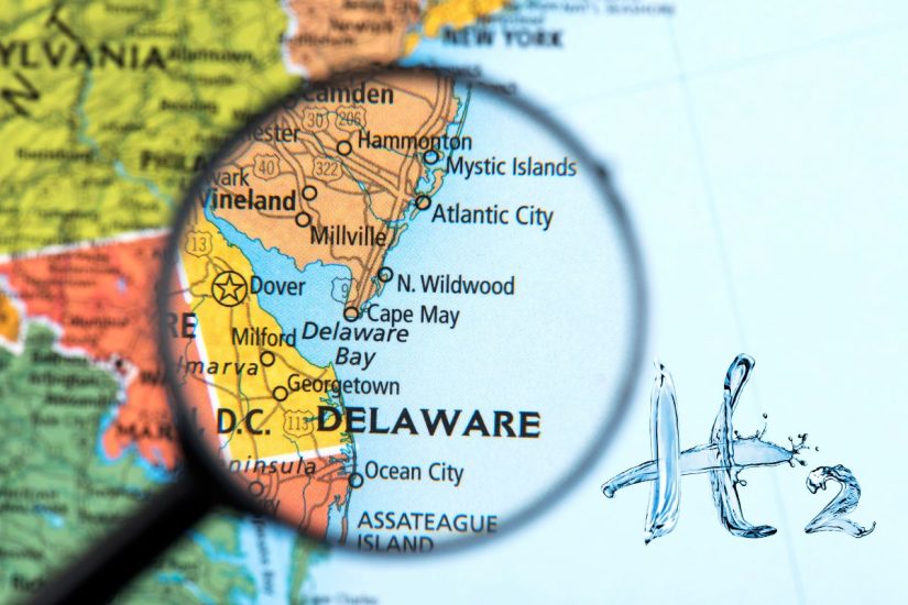 Hydrogen Economy - Delaware Map